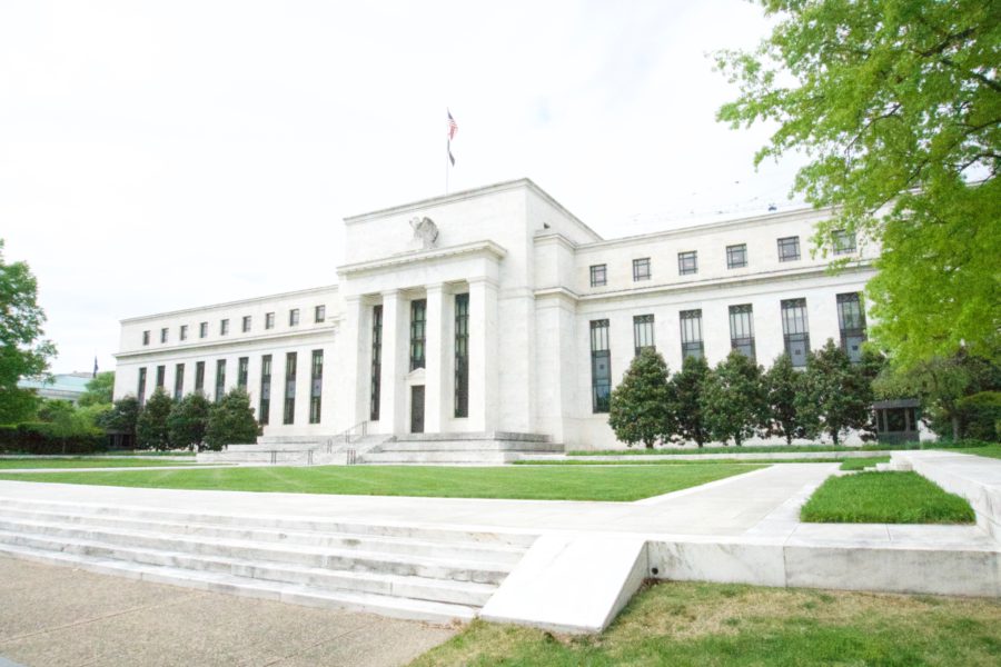 The Federal Reserve Bank Headquarters in Washington, DC - the home of the country's monetary policy. Keywords Money, Economic, Policy.